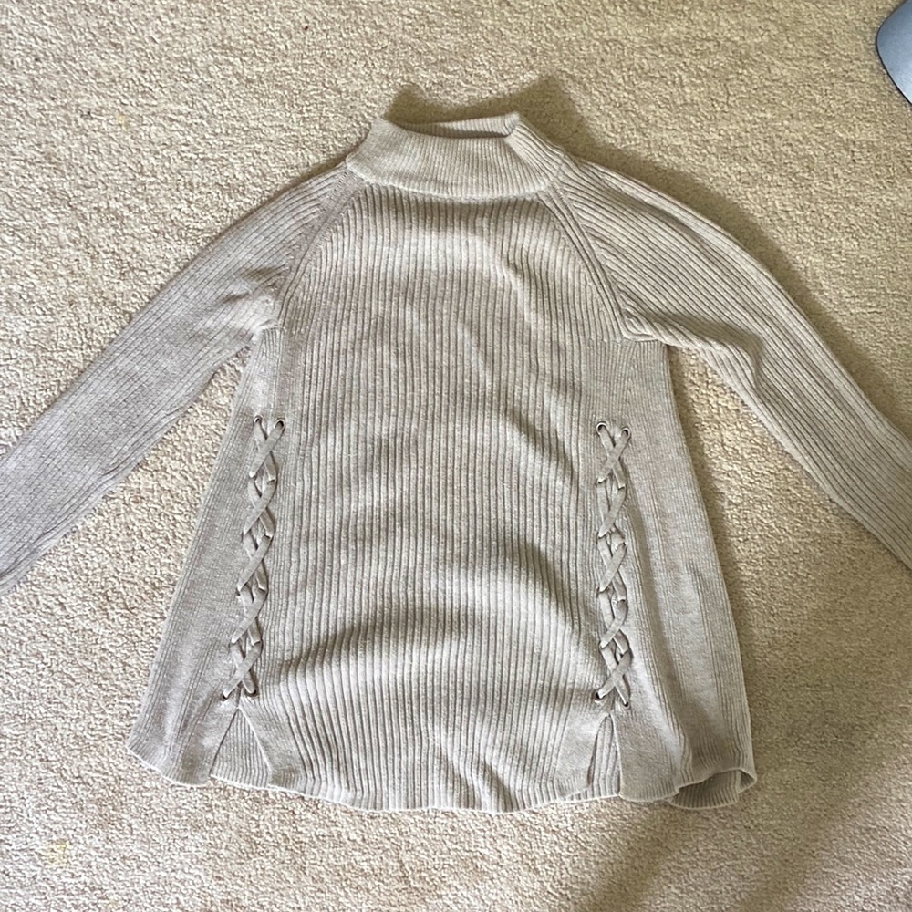 Light brown turtleneck